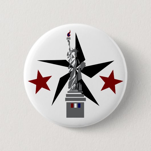 Freiheitsstatue Button (Vorderseite)