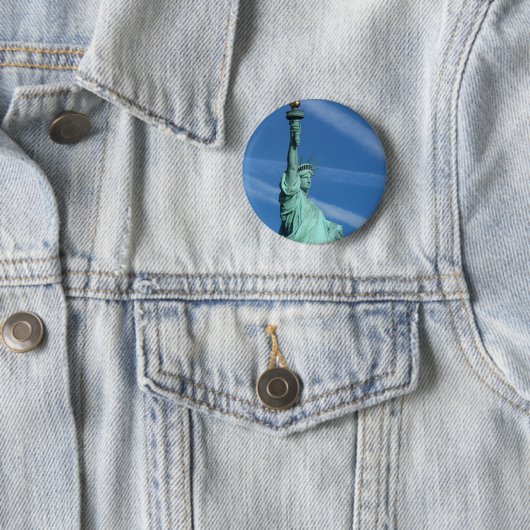 Freiheitsstatue. Button (Beispiel)