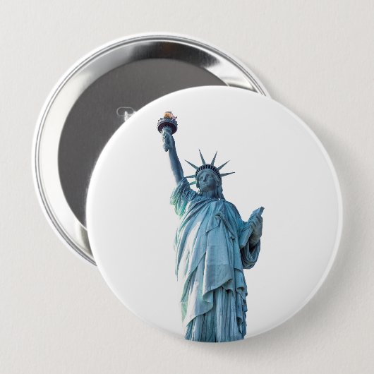 Freiheitsstatue Button (Vorne & Hinten)