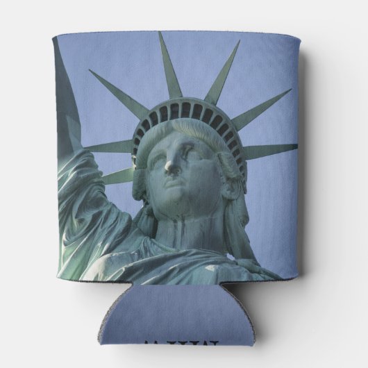 Freiheitsstatue - das Monopol kann kühler werden Dosenkühler (Rückseite)