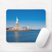 Freiheitsstatue, den Hudson und Manhattan Mousepad (Mit Mouse)