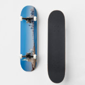 Freiheitsstatue, den Hudson und Manhattan Skateboard (Vorderseite)