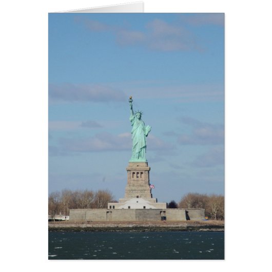 Freiheitsstatue der Insel Ellis (Vorne)