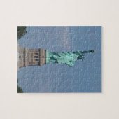 Freiheitsstatue des NYC | Schönes farbiges Foto Puzzle (Horizontal)