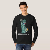 Freiheitsstatue des US-Getreides T-Shirt (Vorne ganz)