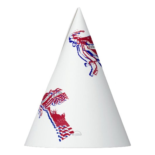 Freiheitsstatue des Vereinigten Königreichs oder I Partyhütchen (Links)