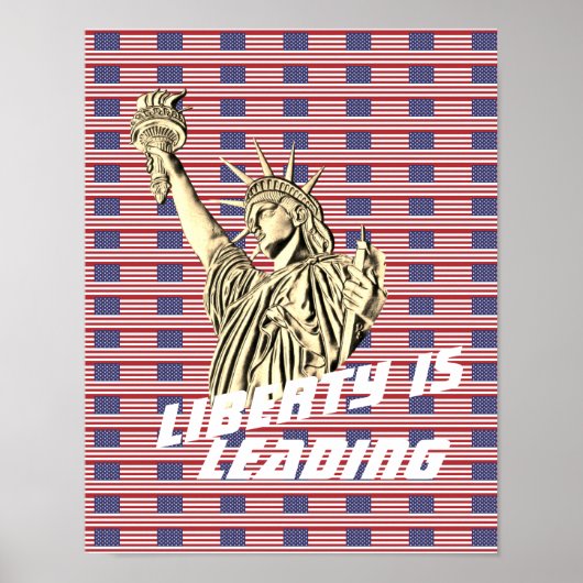 Freiheitsstatue - die Führerschaft Poster (Vorne)