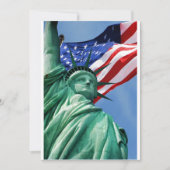 Freiheitsstatue Einladung (Vorderseite)