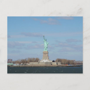 Freiheitsstatue Ellis Island Postkarte