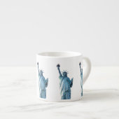 Freiheitsstatue Espressotasse (Vorderseite Rechts)