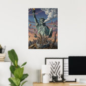 Freiheitsstatue Fine Art Poster (Heimbüro)