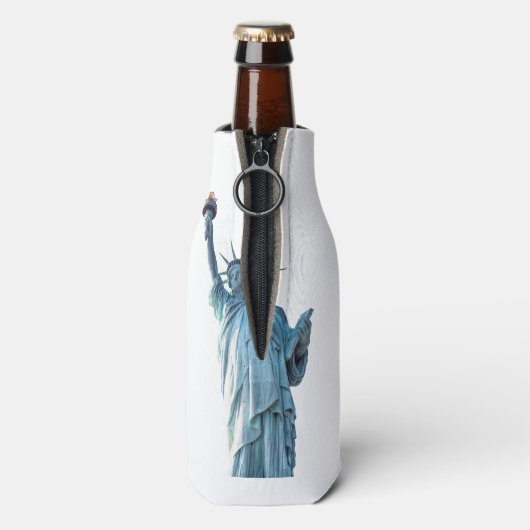 Freiheitsstatue Flaschenkühler (Flasche Rückseite)