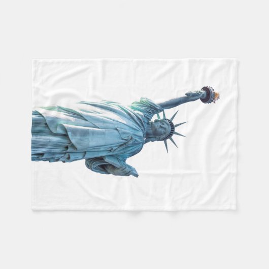 Freiheitsstatue Fleecedecke (Vorderseite (Horizontal))