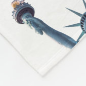 Freiheitsstatue Fleecedecke (Ecke)