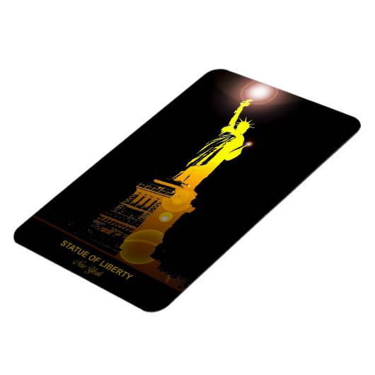 Freiheitsstatue Flexible Magnet (Linke Seite)