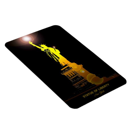 Freiheitsstatue Flexible Magnet (Rechte Seite)