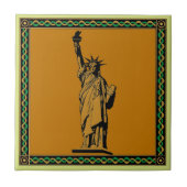 Freiheitsstatue Fliese (Vorderseite)