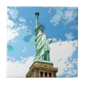 Freiheitsstatue Fliese (Vorderseite)