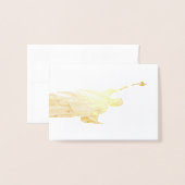 Freiheitsstatue Folienkarte (Vorderseite mit Umschlag)