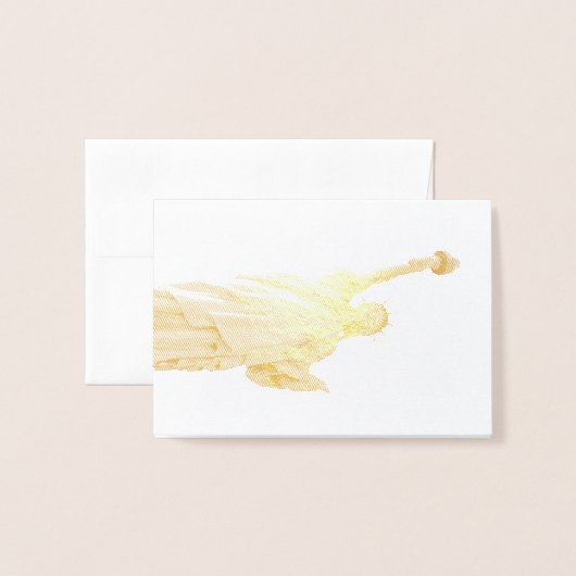 Freiheitsstatue Folienkarte (Vorderseite mit Umschlag)