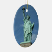 Freiheitsstatue - Foto Keramik Ornament (Rechts)