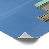 Freiheitsstatue - Foto Poster (Ecke)