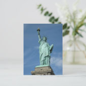 Freiheitsstatue - Foto Postkarte (Stehend Vorderseite)