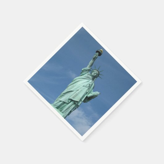 Freiheitsstatue - Foto Serviette (Ecke)