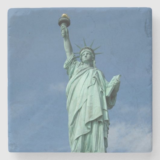 Freiheitsstatue - Foto Steinuntersetzer (Vorderseite)