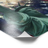 Freiheitsstatue Fotodruck (Ecke)