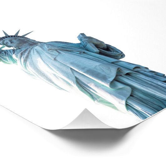 Freiheitsstatue Fotodruck (Ecke)