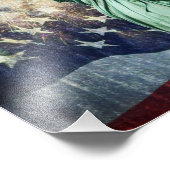 Freiheitsstatue Fotodruck (Ecke)