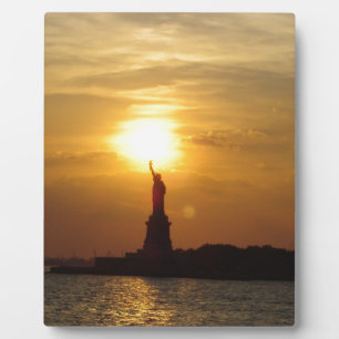 Freiheitsstatue Fotoplatte