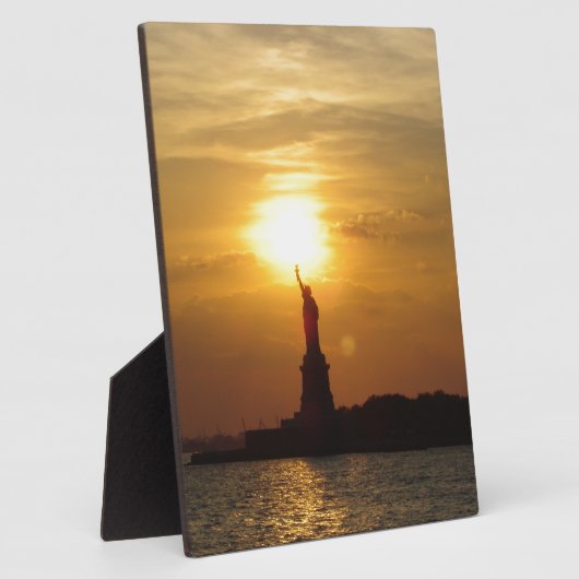 Freiheitsstatue Fotoplatte (Seite)