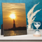 Freiheitsstatue Fotoplatte (Seite)