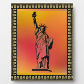 Freiheitsstatue Fotoplatte (Vorderseite)