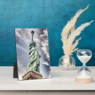 Freiheitsstatue Fotoplatte