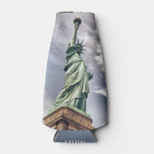 Freiheitsstatue für Monogramm-Flasche cooler Flaschenkühler (Vorderseite)