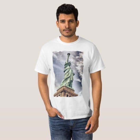 Freiheitsstatue für Shirts und Jacken (Vorne ganz)