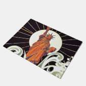 Freiheitsstatue Fußmatte (Schrägansicht)