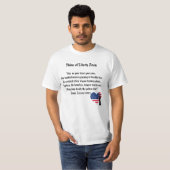 Freiheitsstatue Gedicht T-Shirt (Vorne ganz)