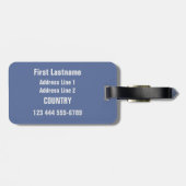 Freiheitsstatue Gepäckanhänger (Rückseite horizontal)