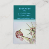 Freiheitsstatue Gerechtigkeits-Visitenkarte Visitenkarte (Rückseite)