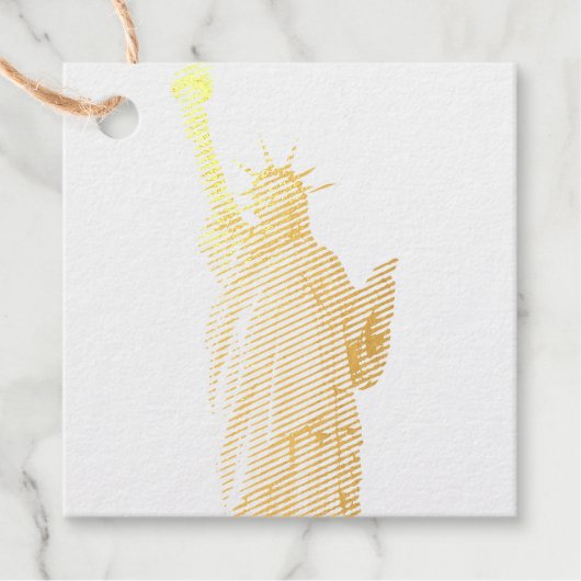 Freiheitsstatue Geschenkanhänger (Vorderseite)