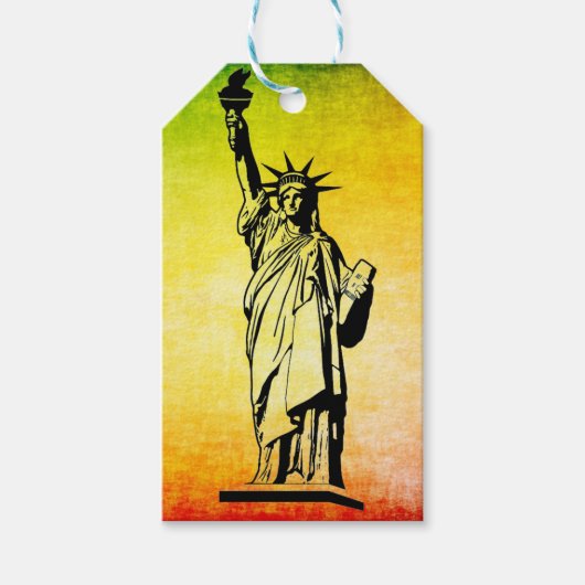 Freiheitsstatue Geschenkanhänger (Vorderseite)