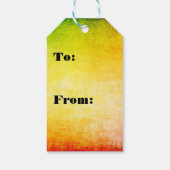 Freiheitsstatue Geschenkanhänger (Rückseite)