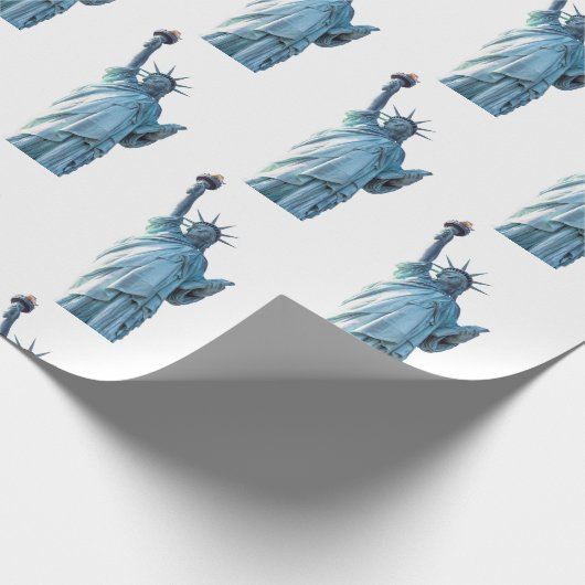 Freiheitsstatue Geschenkpapier (Ecke)