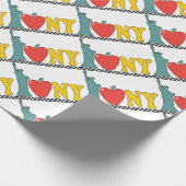 Freiheitsstatue Geschenkpapier (Ecke)