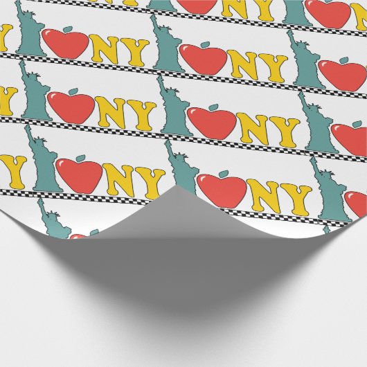 Freiheitsstatue Geschenkpapier (Ecke)