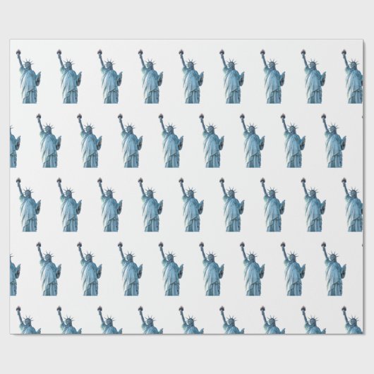 Freiheitsstatue Geschenkpapier (Flach)
